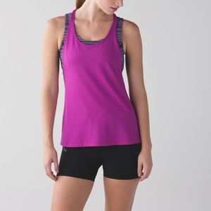 SOLD LULULEMON Medium All Sport Support Tank